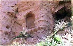 Hendidura en forma de capilla