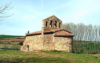 Ermita y paisaje de Santa F de Palazuelos